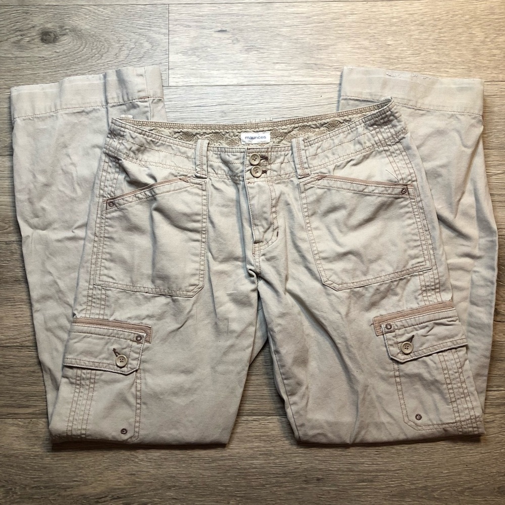 Maurices cargo pocket pants